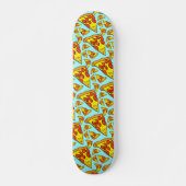 Pepperoni Pizza Pattern Skateboard (Voorkant)