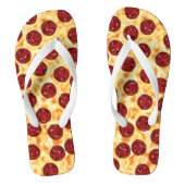 Pepperoni Pizza Pattern Teenslippers (Voetbed)