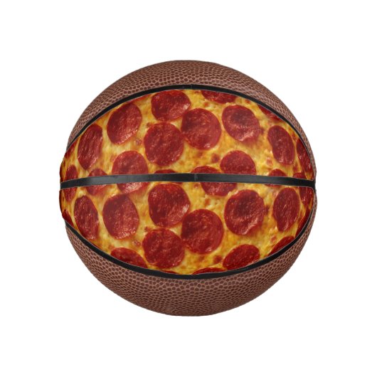 PEPPERONI PIZZA PLUS BASKETBAL (Voorkant)
