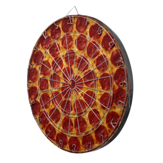 PEPPERONI PIZZA PLUS DARTBORD (Voorkant Rechts)