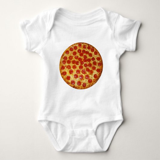 Pepperoni Pizza Romper (Voorkant)