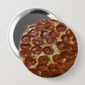 Pepperoni Pizza Ronde Button 4,0 Cm (Voorkant /achterkant)