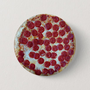 Pepperoni Pizza Ronde Button 5,7 Cm