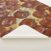 Pepperoni Pizza Sherpa Deken (3/4)