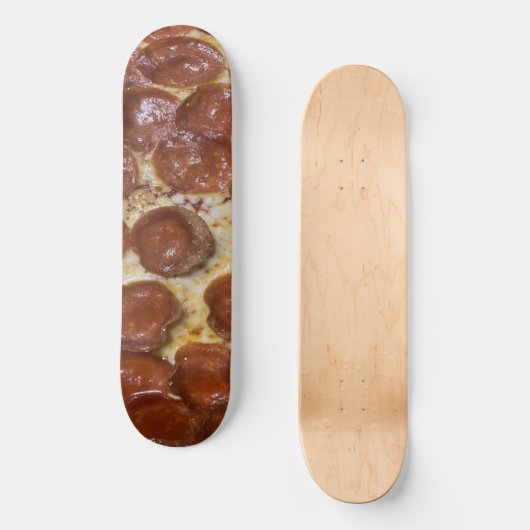 Pepperoni Pizza Skateboard (Voorkant)