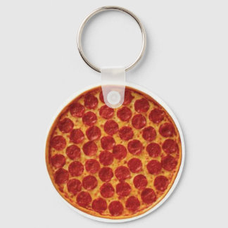 Pepperoni Pizza Sleutelhanger