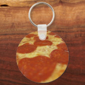 pepperoni pizza sleutelhanger (Voorkant)