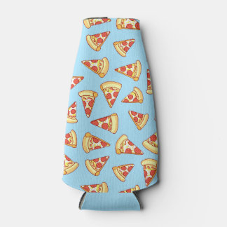 Pepperoni Pizza Slice Tekenpatroon Drink Koeler