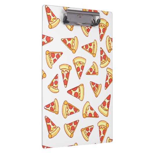 Pepperoni Pizza Slice Tting Pattern Klembord (Rechts)