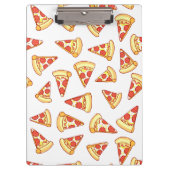 Pepperoni Pizza Slice Tting Pattern Klembord (Voorkant)