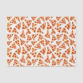 Pepperoni Pizza Slices Fun Crazy Tissuepapier (Voorkant)