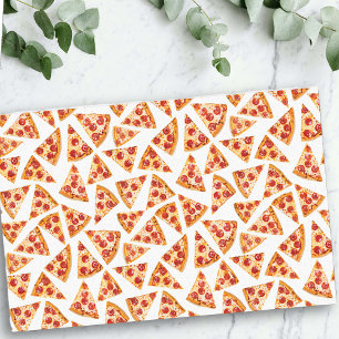 Pepperoni Pizza Sneden Leuk Gek Tissuepapier