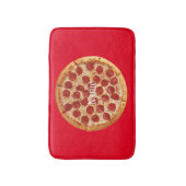 Pepperoni Pizza Thunder_Cove Badmat (Voorkant Verticaal)