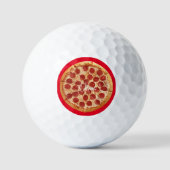Pepperoni Pizza Thunder_Cove Golfballen (Voorkant)