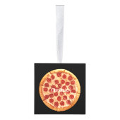 Pepperoni Pizza Thunder_Cove Kubus Ornament (Rechts)