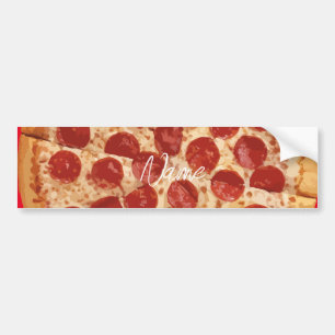 Pepperoni Pizza Thunder_Cove Onderzetter Bumpersticker