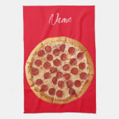 Pepperoni Pizza Thunder_Cove Theedoek (Verticaal)