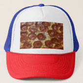 Pepperoni Pizza Trucker Pet (Voorkant)