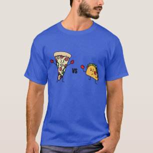Pepperoni Pizza VS Taco: Mexicaans versus Italiaan T-shirt