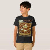 Pepperoni Pizzas T-shirt (Voorkant volledig)
