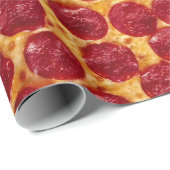 pepperonis pizza cadeaupapier (Rol Hoek)