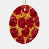 pepperonis pizza keramisch ornament (Rechts)