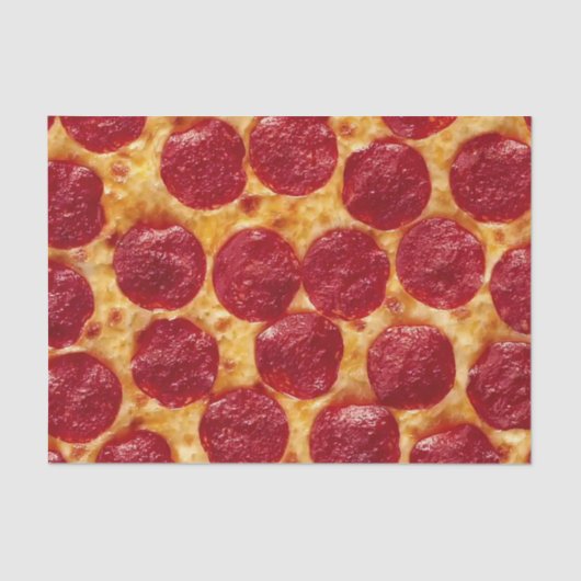 pepperonis pizza tissuepapier (Voorkant)