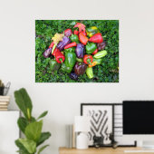 Peppers en leder poster (Thuiskantoor)