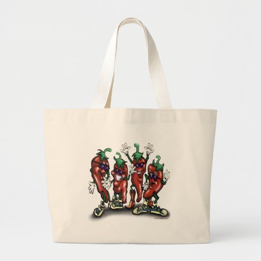 Peppers Grote Tote Bag (Voorkant)
