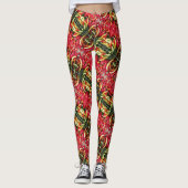 Peppers Hot Chili Design Moderne Leggings (Devant)