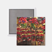 Peppers op de markt van Pike Magneet (Voorkant / Achterkant)