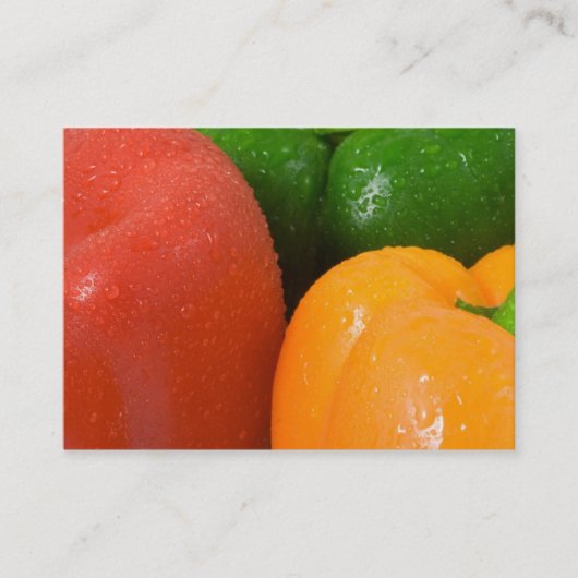 Peppers! Visitekaartje (Voorkant)