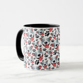 Peppy Pit Bull American Pitbull Pet Puppy Dog Mok (Voorkant links)