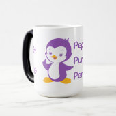 Peppy Purple Penguin mug (Devant gauche)