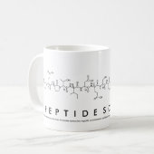 PeptideScience, phrase de peptide mug (Devant gauche)
