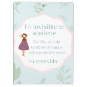 Pequeña pez  klembord (Achterkant)