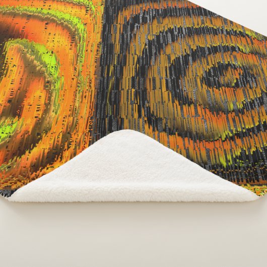 Pequeno mosaico amarelado transversal e deformado sherpa deken (3/4)