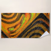 Pequeno mosaico amarelado transversal e deformado strandlaken (Voorkant)