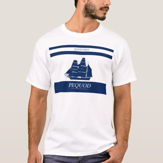 pequod blue stripe t-shirt (Voorkant)