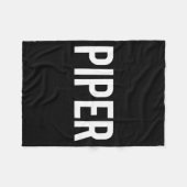 Per - Cool New Funny Name Fan Gift Tee  Fleece Deken (Voorkant (Horizontaal))