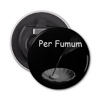 Per Fumum Button Flesopener