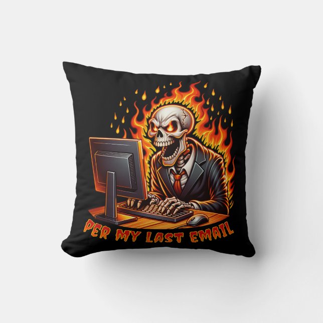 Per mijn laatste e-mail kussen (Voorkant)