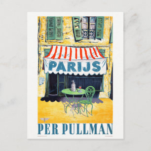 Per Pullman Vintage Poster Briefkaart
