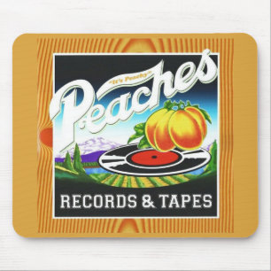 Peraches Records & Tapes Mouse Mat Muismat