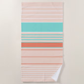 Perachy met een aanraking van een groene doornhand strandlaken (Voorkant)