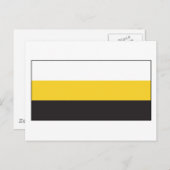 Perak Flag Briefkaart (Voorkant / Achterkant)