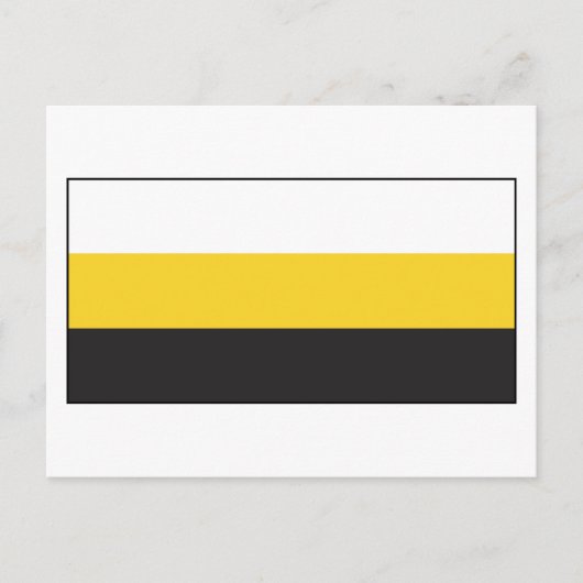 Perak Flag Briefkaart (Voorkant)