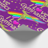 PERALIZED I LOVE GYMNASTICS DESIGN CADEAUPAPIER (Hoek)