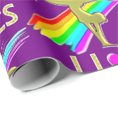 PERALIZED I LOVE GYMNASTICS DESIGN CADEAUPAPIER (Rol Hoek)