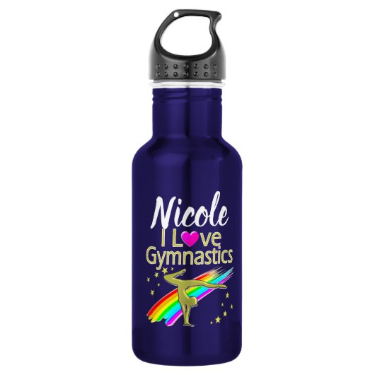 PERALIZED I LOVE GYMNASTICS DESIGN WATERFLES  (Voorkant)